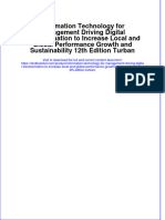 Download full chapter Information Technology For Management Driving Digital Transformation To Increase Local And Global Performance Growth And Sustainability 12Th Edition Turban pdf docx