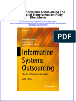 Full Chapter Information Systems Outsourcing The Era of Digital Transformation Rudy Hirschheim PDF