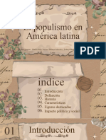 El Populismo en America Latina