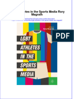 Textbook LGBT Athletes in The Sports Media Rory Magrath Ebook All Chapter PDF