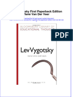 Download textbook Lev Vygotsky First Paperback Edition Rene Van Der Veer ebook all chapter pdf 