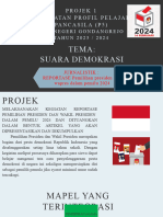 modul P5 suara demokrasi reportase pemilihan Presiden dan WaPres 2024