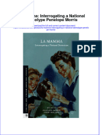 Textbook La Mamma Interrogating A National Stereotype Penelope Morris Ebook All Chapter PDF