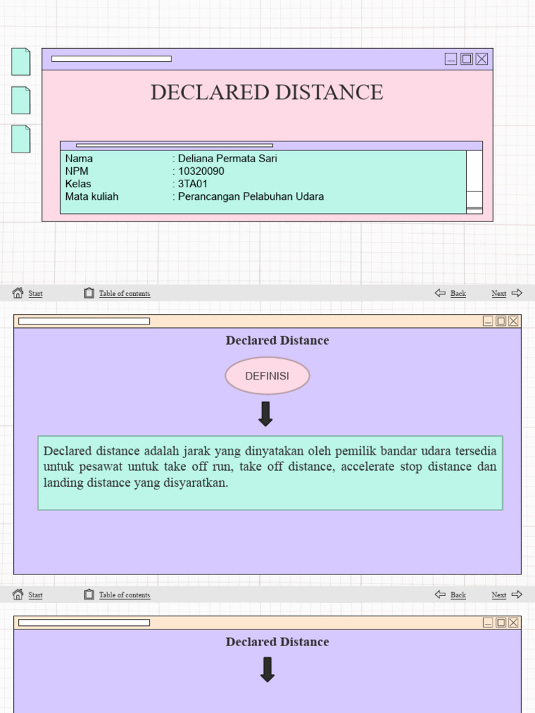 Jarak Deklarasi Pelabuhan Udara | PDF
