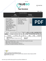 Tax Invoice: Delhi Haridwar