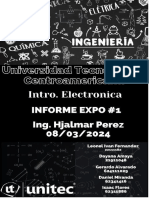 Informe Expo #1 Intro Electronica