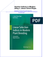 Textbook Linear Selection Indices in Modern Plant Breeding J Jesus Ceron Rojas Ebook All Chapter PDF