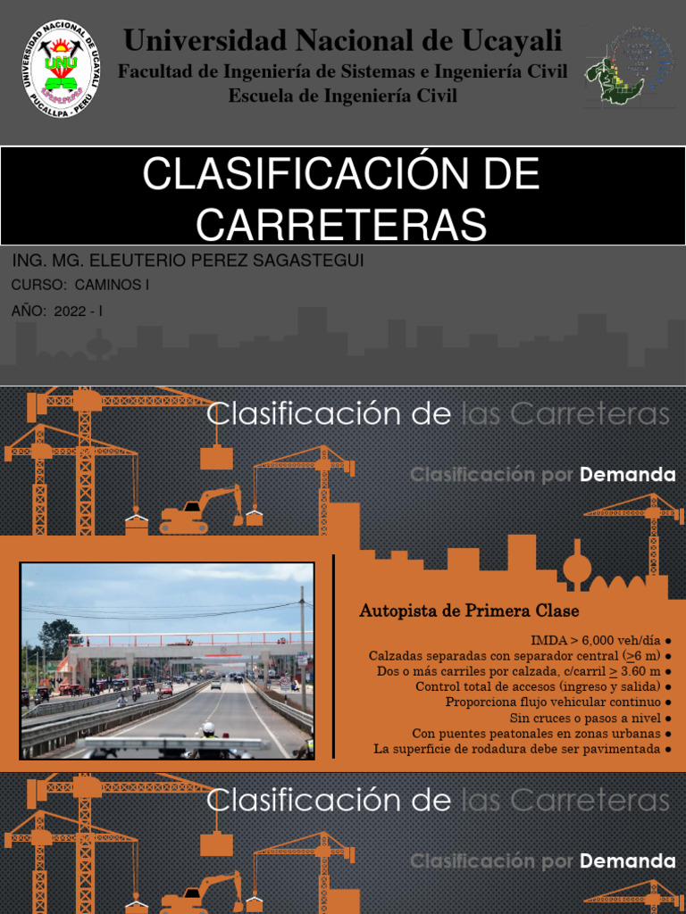 ¡Increíble! Clasificación Completa De Carreteras Y Vías Públicas - 702z3s9
