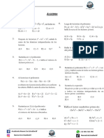 Álgebra Factorización