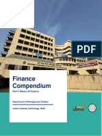 Finance Compendium PartII DMS IIT Delhi