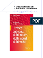 Textbook Literacy Unbound Multiliterate Multilingual Multimodal Toni Dobinson Ebook All Chapter PDF