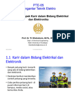 PTE-5 Prospek Karir Bidang Elektrical Dan Elektronik