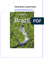 Download pdf Lonely Planet Brazil Lonely Planet ebook full chapter 