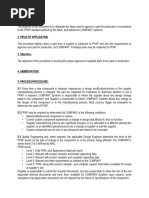PPAP Full List of Elements Required | PDF