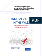 Full Chapter Innumeracy in The Wild Misunderstanding and Misusing Numbers Ellen Peters PDF