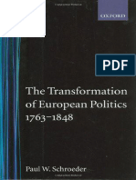 The Transformation of European Politics 1763-1848