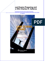 Download textbook Law School Exams Preparing And Writing To Win Charles R Calleros ebook all chapter pdf 