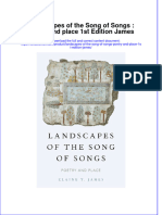 Download textbook Landscapes Of The Song Of Songs Poetry And Place 1St Edition James ebook all chapter pdf 