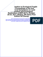 Download textbook Land Reclamation In Ecological Fragile Areas Proceedings Of The 2Nd International Symposium On Land Reclamation And Ecological Restoration Lrer 2017 October 20 23 2017 Beijing Pr China First E ebook all chapter pdf 