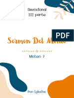 SERMON DEL MONTE III 