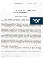 Pages From AJISS 6-1-5 Article 5 ISLAMIC ETHICS CONCEPT Abdul Haq Ansari