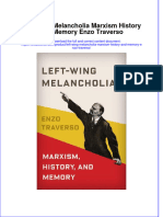 PDF Left Wing Melancholia Marxism History and Memory Enzo Traverso Ebook Full Chapter