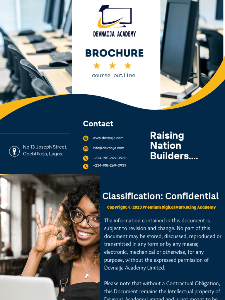 Devnaija Brochure Adult | PDF | Web Development | Human Communication