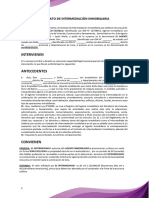 Contrato de Intermediaciòn Inmobiliaria Semi Exclusivo