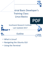 ROS-I Basic Developers Training - Session 0