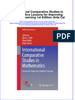 Full Chapter International Comparative Studies in Mathematics Lessons For Improving Students Learning 1St Edition Jinfa Cai PDF