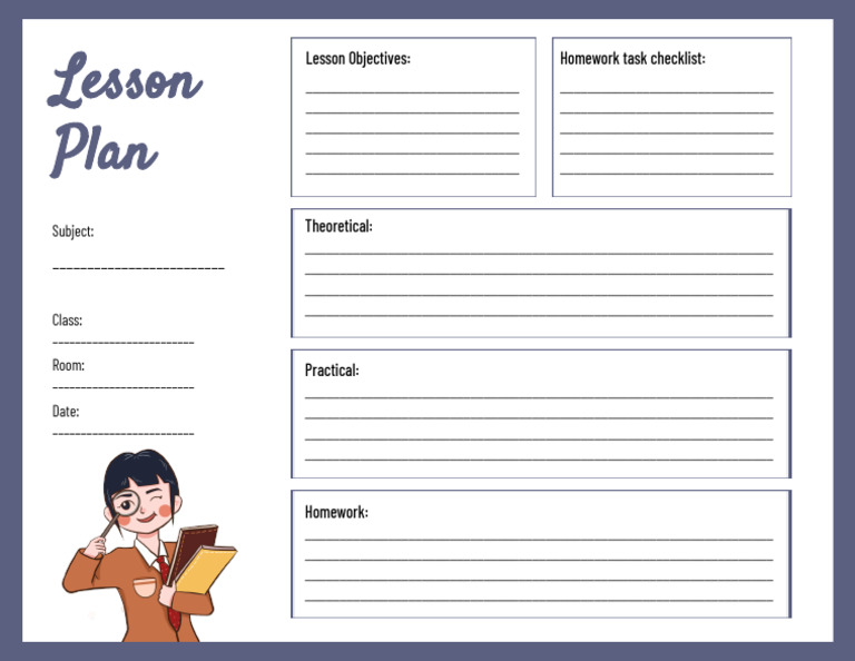 Horizontal lesson plan pdf career growth