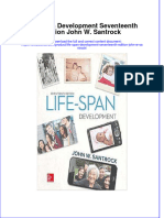 PDF Life Span Development Seventeenth Edition John W Santrock Ebook Full Chapter