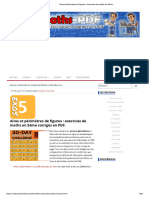 Aires et périmètres de figures _ exercices de maths en 5ème_