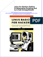 PDF Linux Basics For Hackers Getting Started With Networking Scripting and Security in Kali Occupytheweb Ebook Full Chapter
