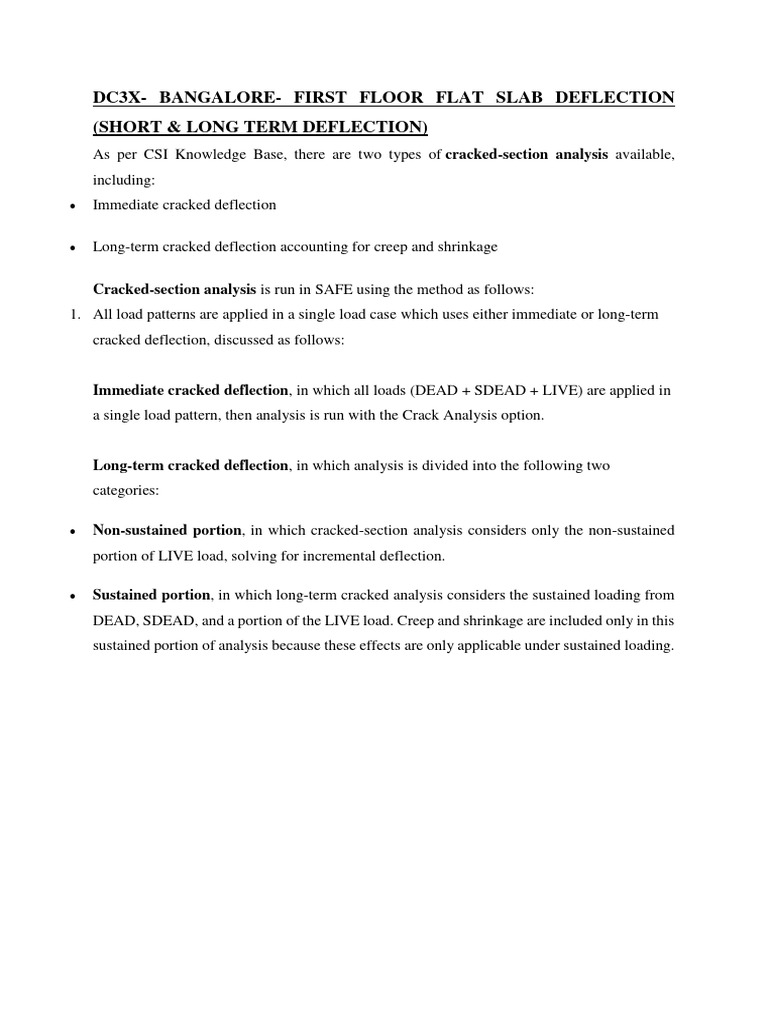 DC3X Long-Term Deflection Analysis | PDF | Young's Modulus | Creep ...