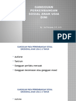 GANGGUAN PERKEMBANGAN SOSIAL ANAK USIA DINI