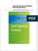 Download textbook Lipid Signaling Protocols 2Nd Edition Mark Waugh Eds ebook all chapter pdf 