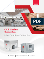 CCE Series Inline Centrifugal Cabinet Fan
