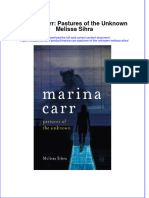 Download textbook Marina Carr Pastures Of The Unknown Melissa Sihra ebook all chapter pdf 