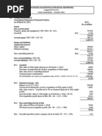 Advanced Accounitng & Financial Reporting: IGL Identifiable Net Assets On Acquisition Date of Oct. 1, 2010 (100+60+35-10)