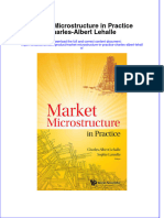 Download textbook Market Microstructure In Practice Charles Albert Lehalle ebook all chapter pdf 