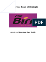 CBE Birr Agent and Merchant User Guide