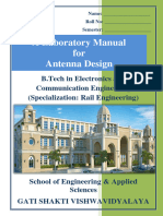 ANTENNA Design Lab Manual For Print