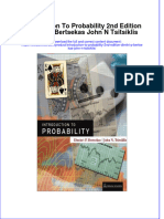 Textbook Introduction To Probability 2Nd Edition Dimitri P Bertsekas John N Tsitsiklis Ebook All Chapter PDF