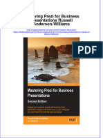 Download textbook Mastering Prezi For Business Presentations Russell Anderson Williams ebook all chapter pdf 