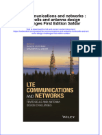 Textbook Lte Communications and Networks Femtocells and Antenna Design Challenges First Edition Safdar Ebook All Chapter PDF