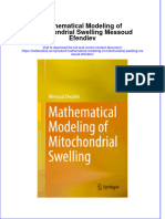 Download textbook Mathematical Modeling Of Mitochondrial Swelling Messoud Efendiev ebook all chapter pdf 