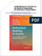 Download textbook Mathematical Modelling For Teachers A Practical Guide To Applicable Mathematics Education Jurgen Maas ebook all chapter pdf 