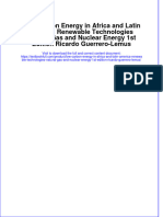 Low Carbon Energy in Africa and Latin America Renewable Technologies Natural Gas and Nuclear Energy 1st Edition Ricardo Guerrero-Lemus