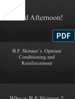 B F-Skinner